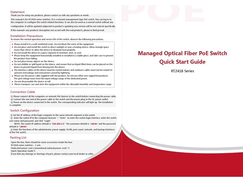 HeroSpeed RT2418 Series quick start guide