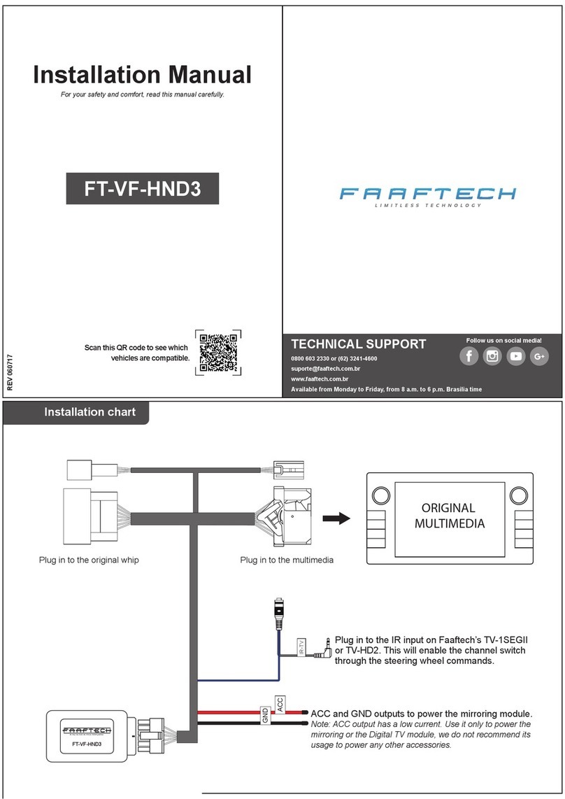 FAAFTECH INSTALLATION MANUAL User manual