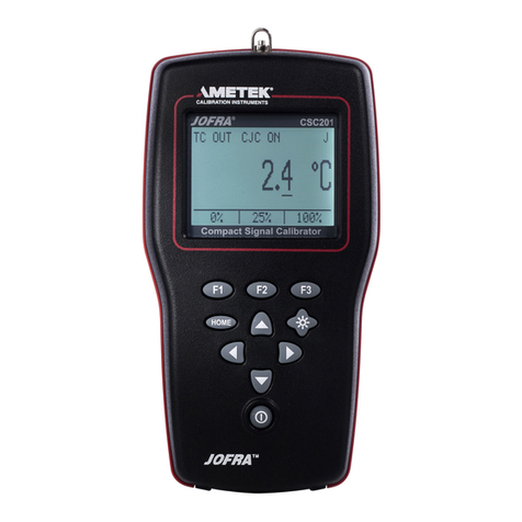 Ametek CSC201 user manual
