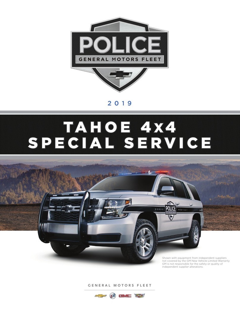 GMC 2019 TAHOE 4x4 Special Service User manual