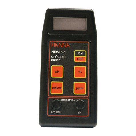 Hanna Instruments HI 9812 User manual