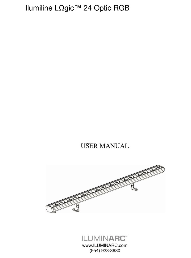 Iluminarc Ilumiline Logic 24 Optic RGB User manual
