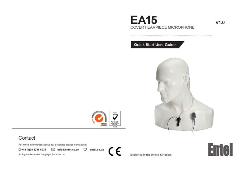 Entel EA15 Quick start user guide