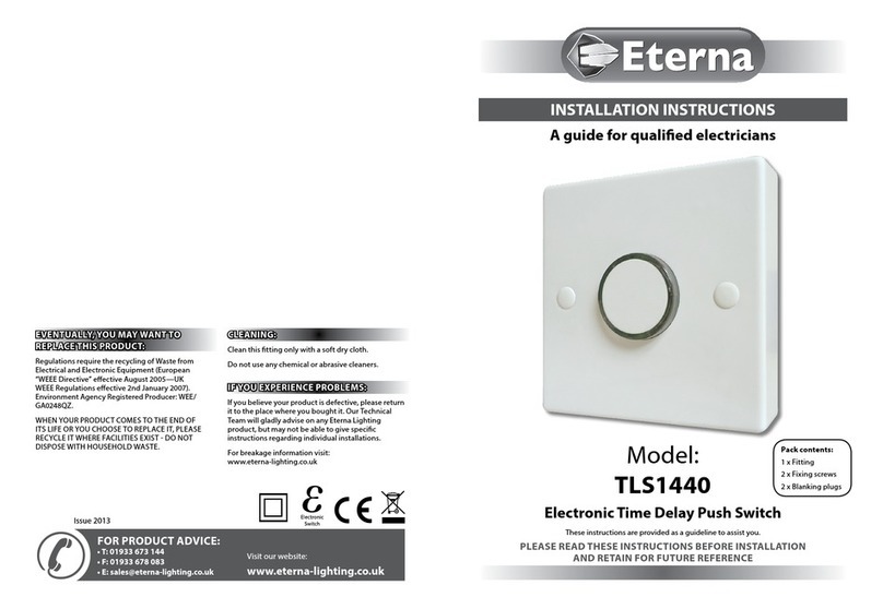 Eterna TLS1440 User manual