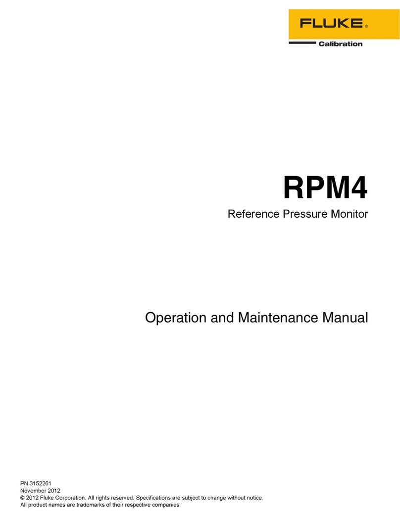 Fluke Calibration RPM4 User manual
