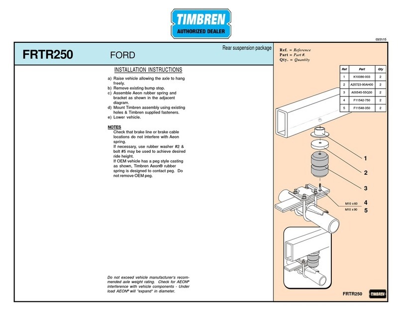 Timbren FRTR250 installation instructions