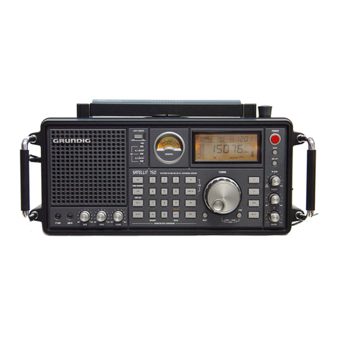 Grundig SATELLIT 750 owner's manual