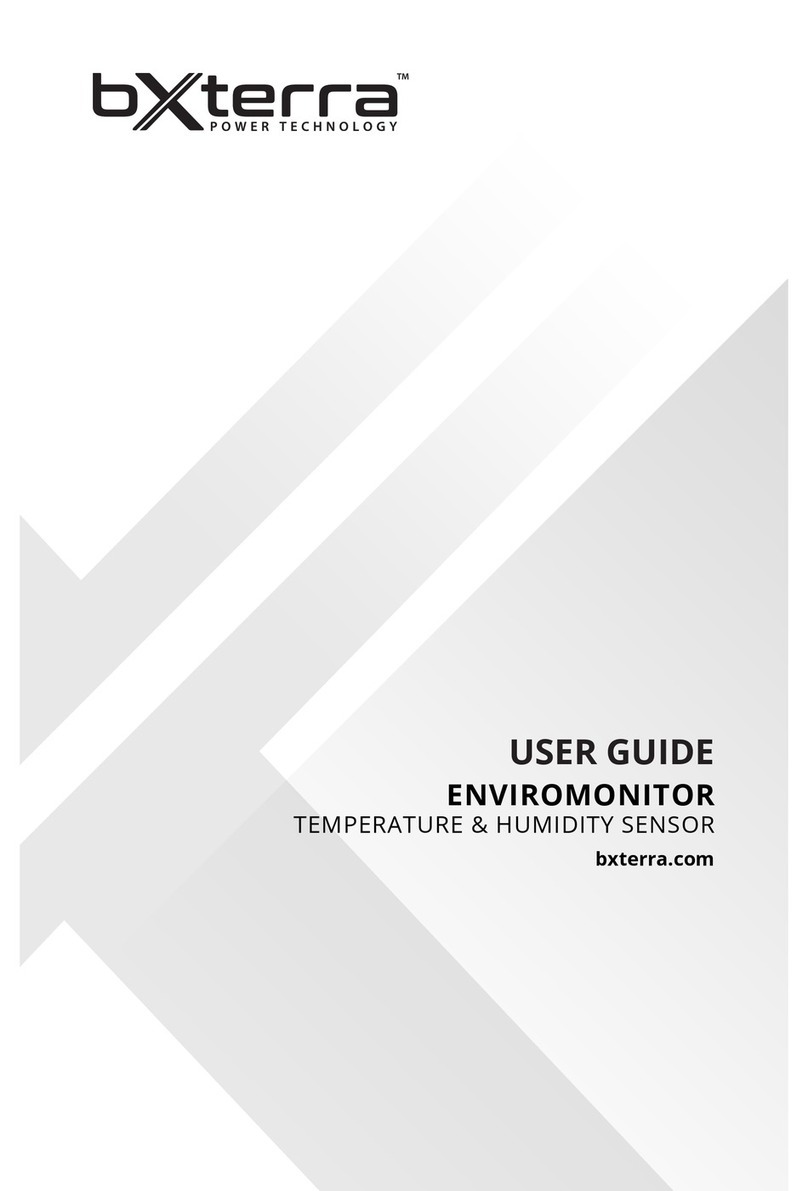 bXterra ENVIROMONITOR User manual