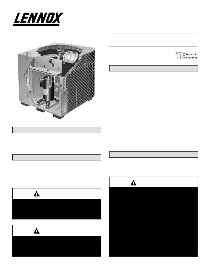 Lennox HS27-024 User manual