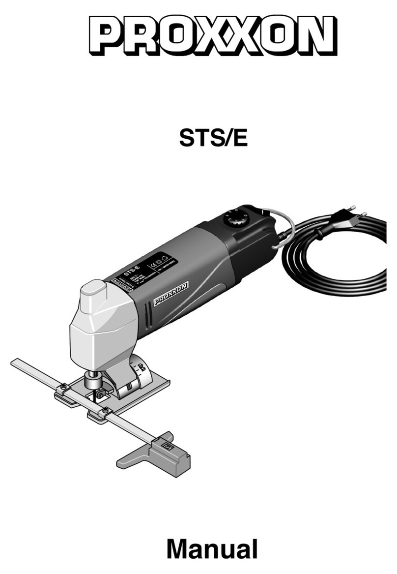Proxxon STS/E manual