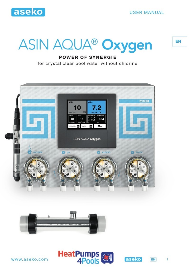 Aseko ASIN AQUA Oxygen user manual