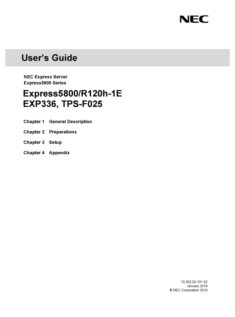 NEC NEC Express5800 Series user guide