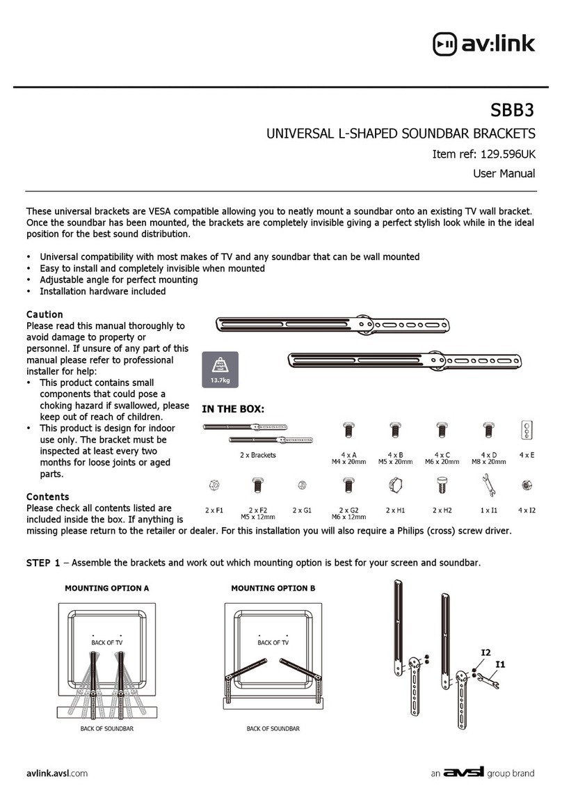 AVLink SBB3 User manual