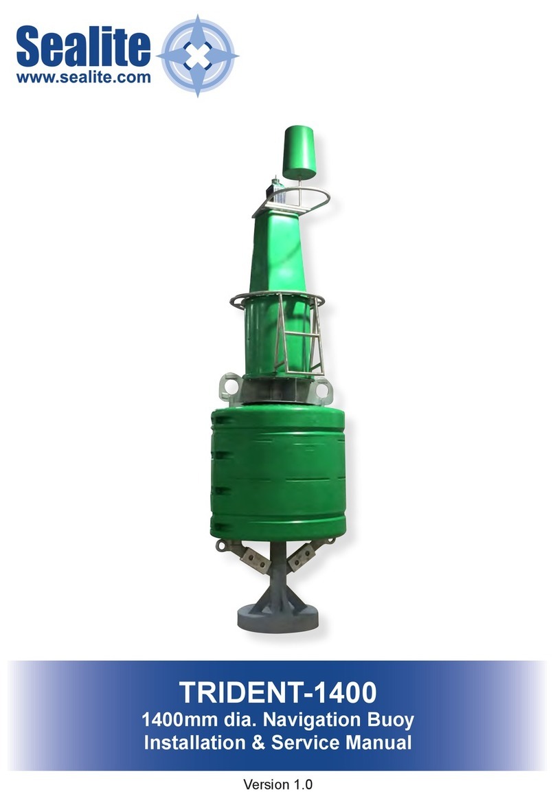 Sealite TRIDENT-1400 Installation & service manual