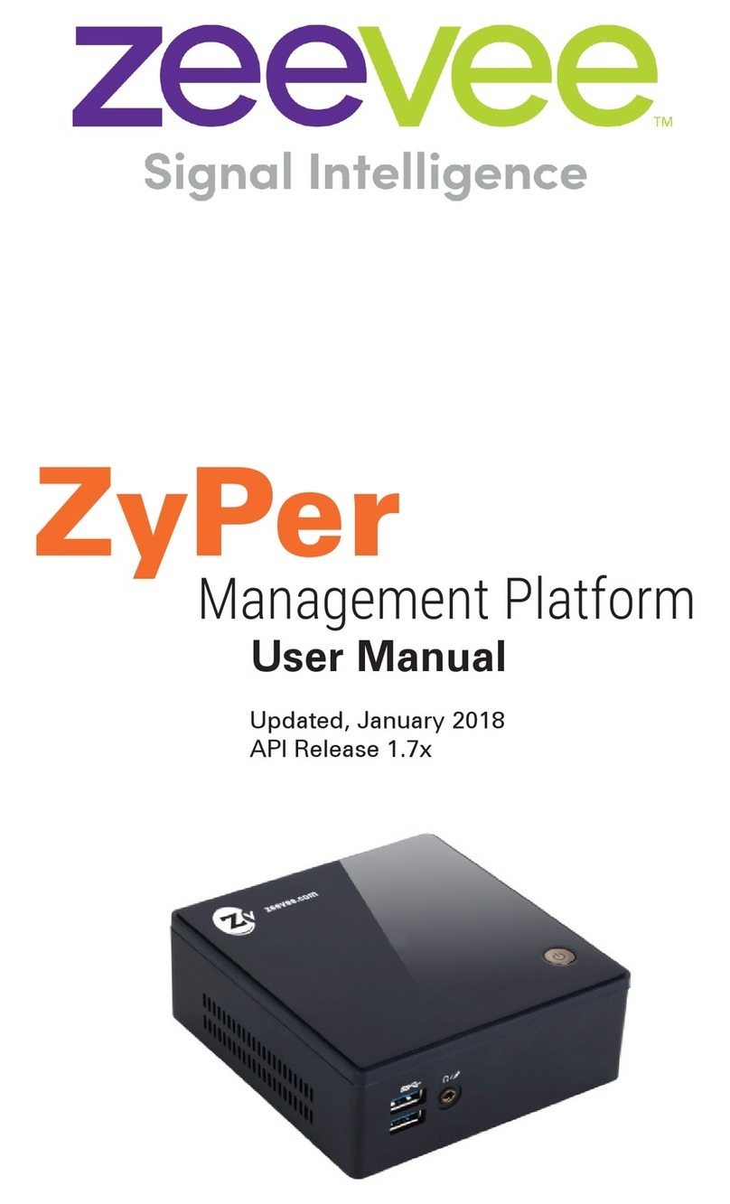 ZeeVee ZyPer User manual