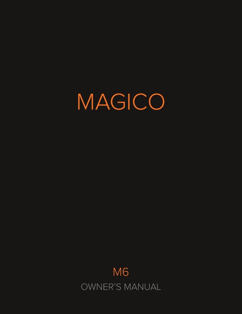 MAGICO M6 User manual