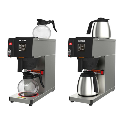 Fetco ZURICH CBS-2121 User manual