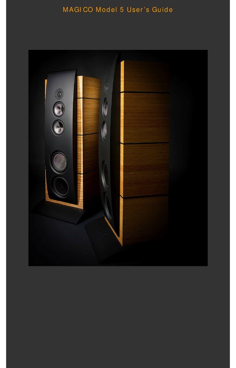 MAGICO 5 User manual