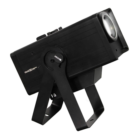 MegaLite Color Pac Spot W300 user manual