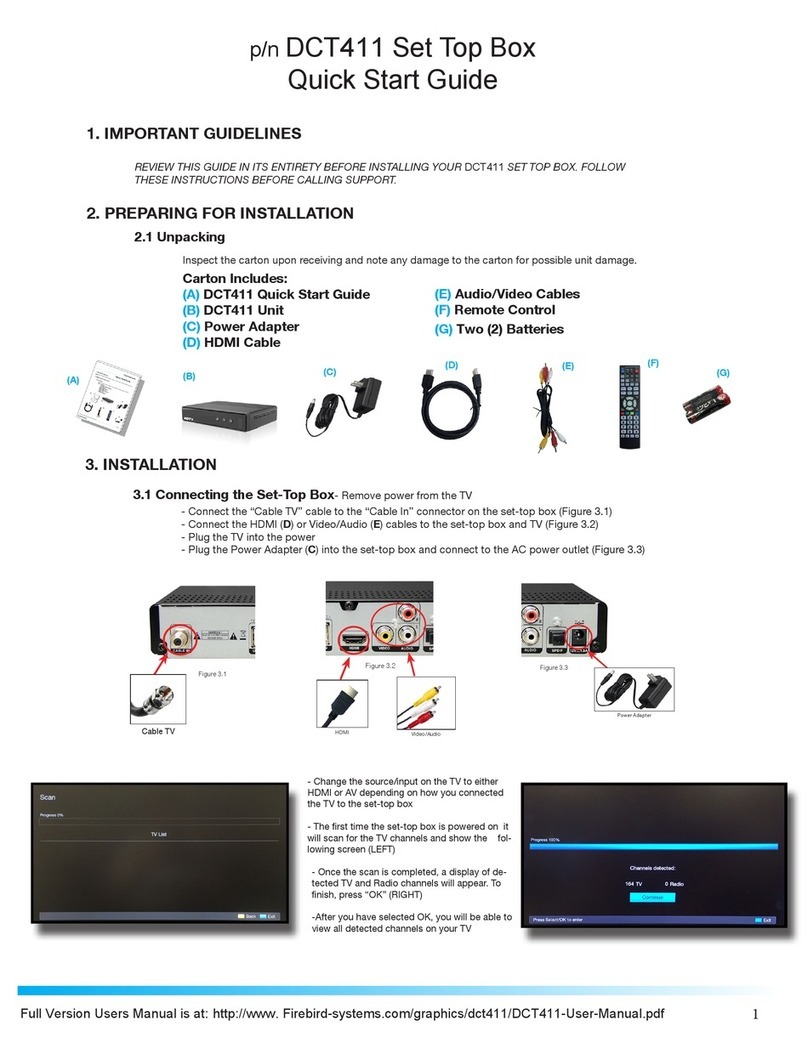 Firebird-Systems DCT411 quick start guide