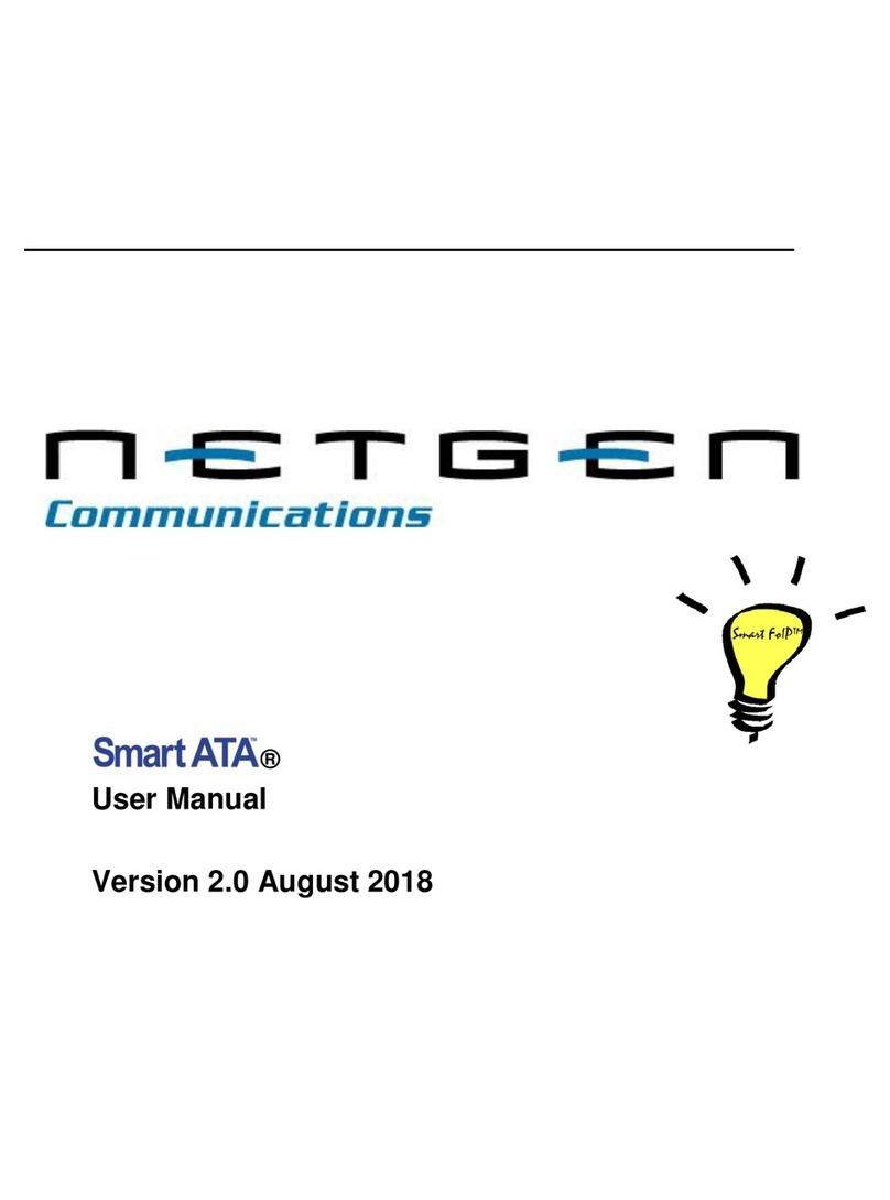 NetGen Communications SmartATA Series user manual