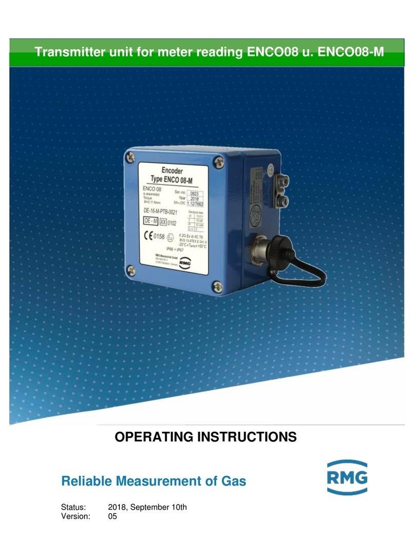 RMG ENCO08 operating instructions