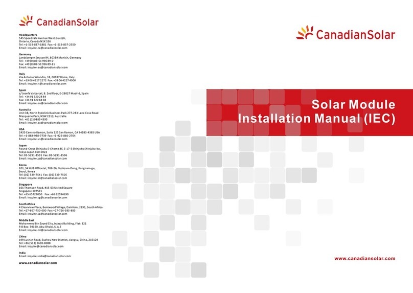 CanadianSolar CS6P-PE installation manual