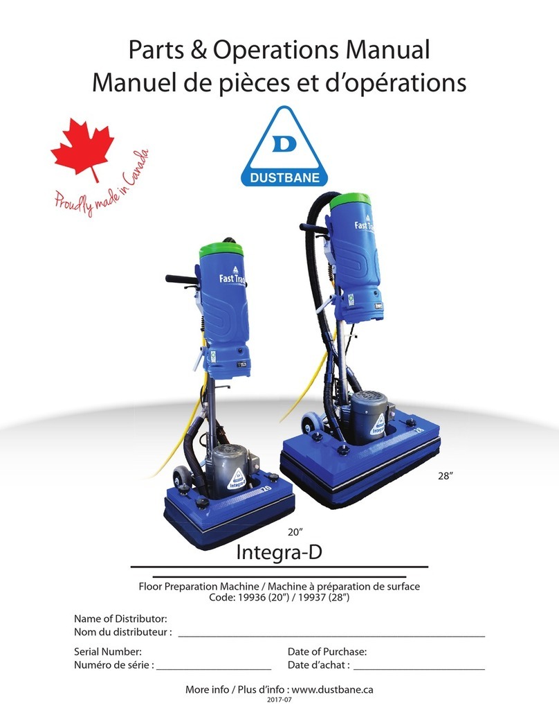 Dustbane Integra-D 19936 Operation manual