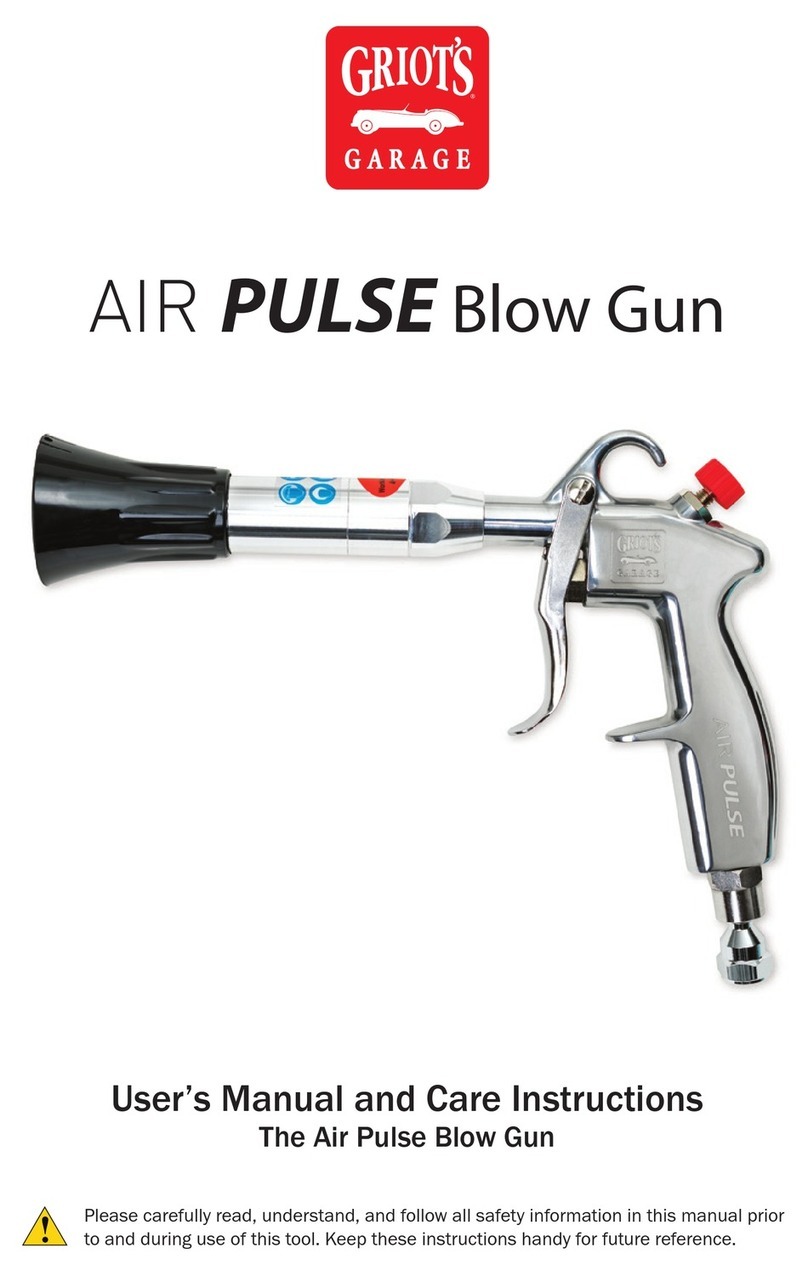 Griots Garage The Air Pulse Installation guide