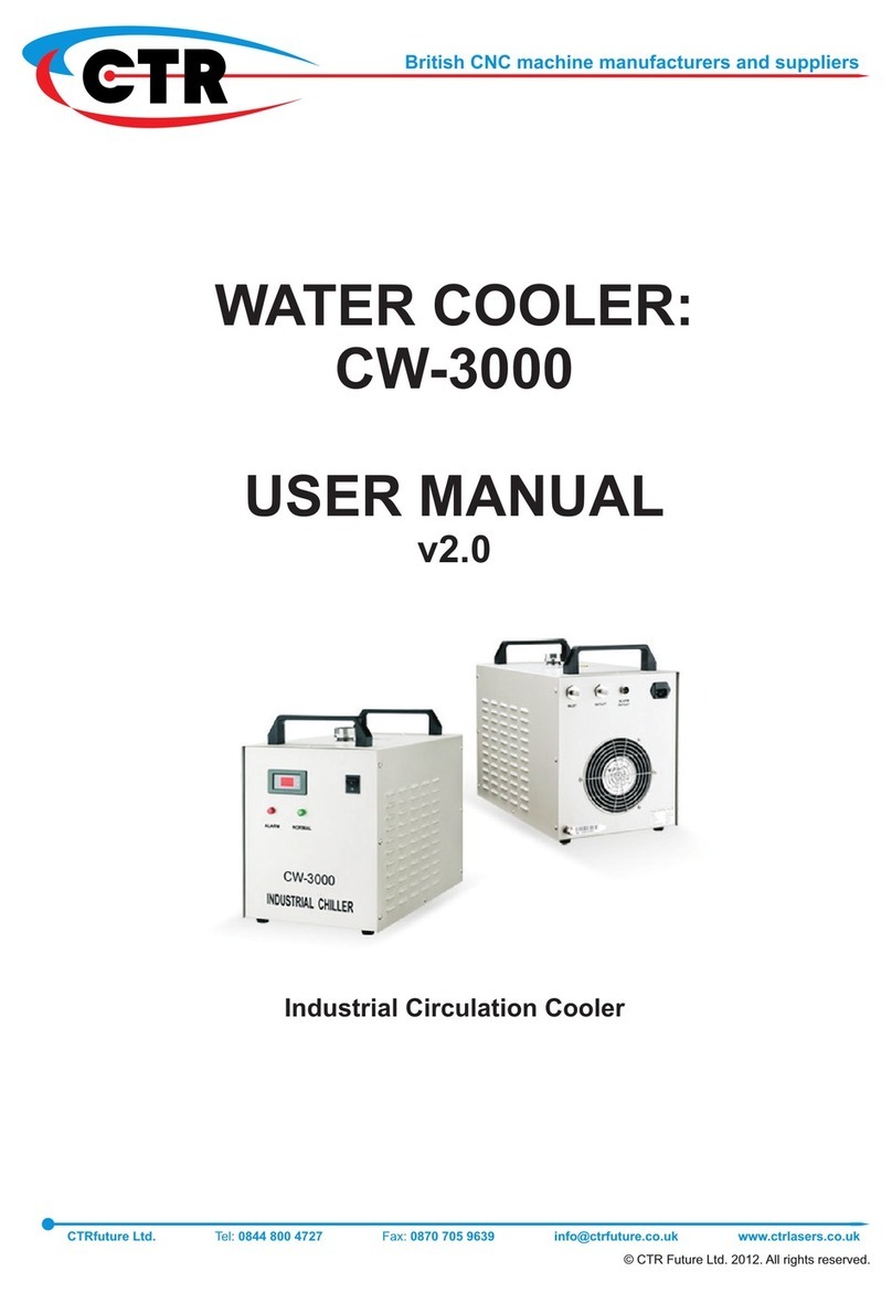 CTR CW-3000 user manual CTR CW-3000 user manual