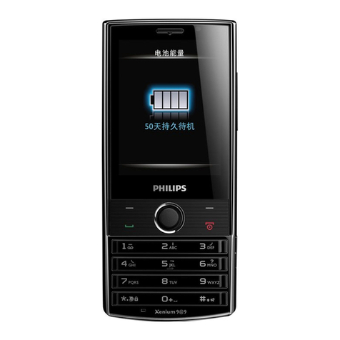 Philips Xenium X603 User manual