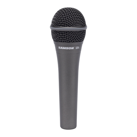 Samson Q7x User manual