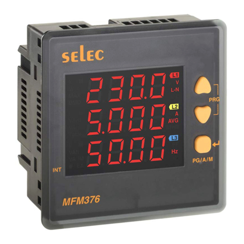 Selec MFM376 Series User manual