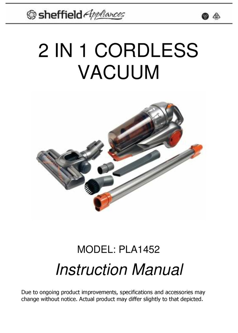 Sheffield PLA1452 instruction manual