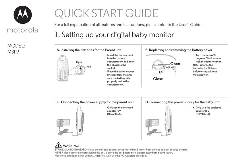 Motorola MBP9 User manual