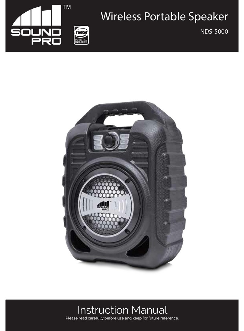 Sound Pro NDS-5000 instruction manual