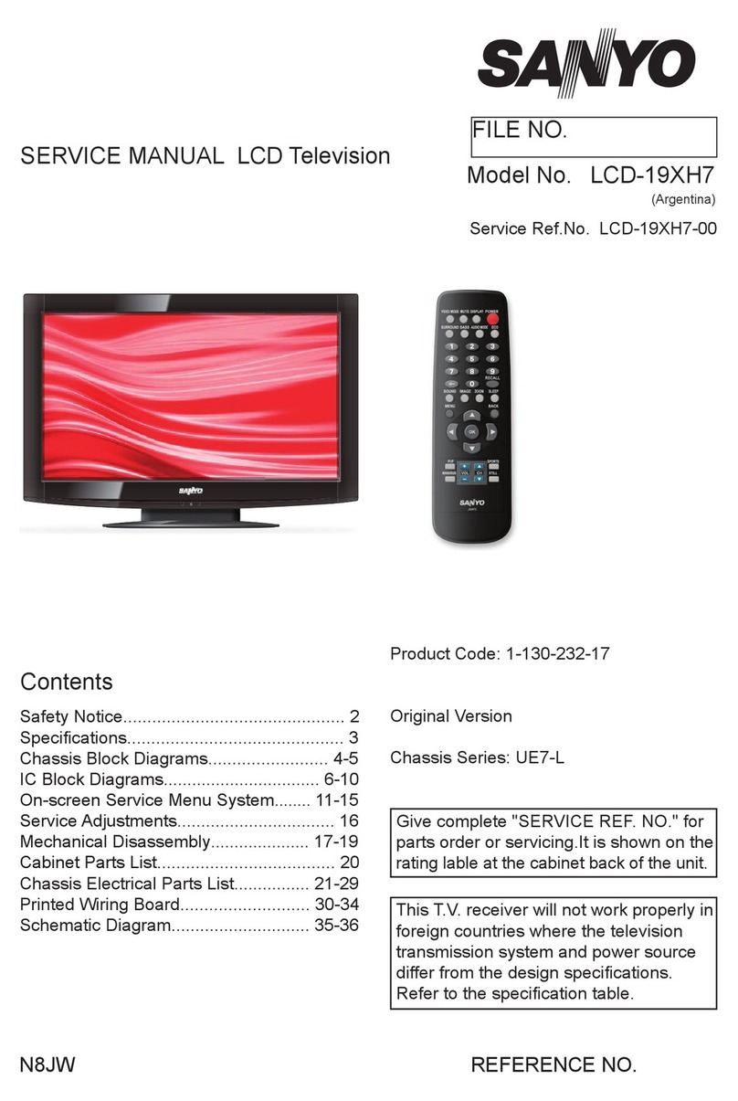 Sanyo LCD-19XH7 User manual