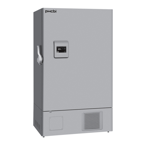 Phcbi MDF-DU900V operating instructions