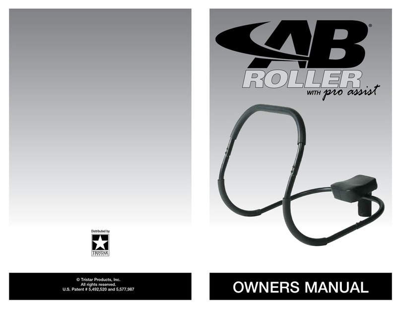 ab Roller with Pro Assist owner's manual