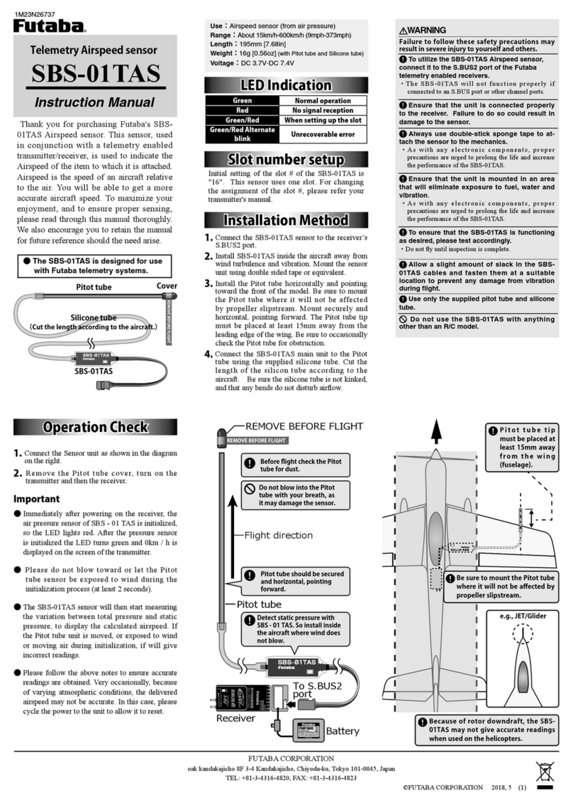 FUTABA SBS-01TAS User manual