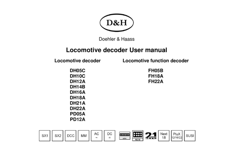 D&H DH05C user manual