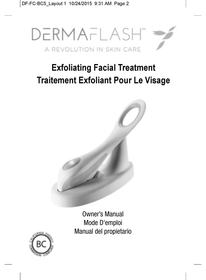 Dermaflash Dermaflash owner's manual Dermaflash Dermaflash owner's manual