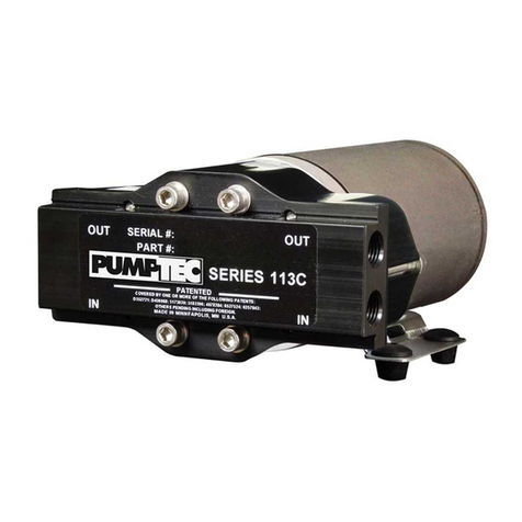 Pumptec 113C Series instructions