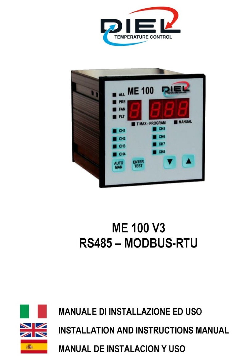 DIEL ME 100 V3 instruction manual