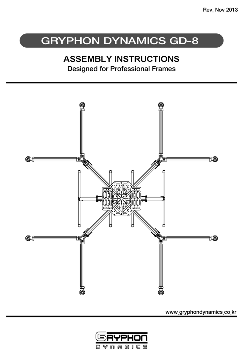 Gryphon Dynamics GD-8 Assembly & instruction manual