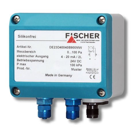 FISCHER DE23 Series operating manual