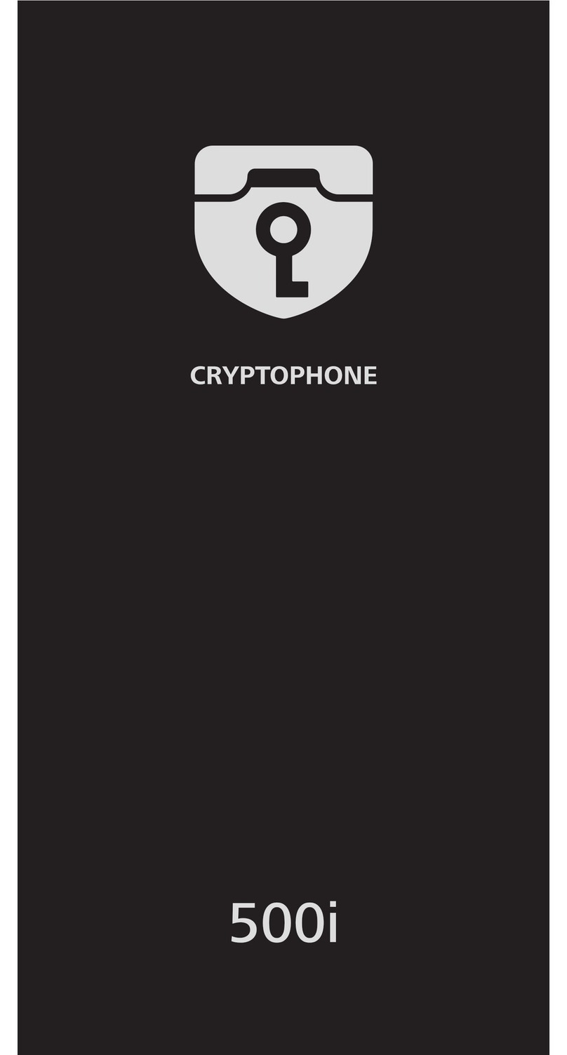 Cryptophone 500i User manual