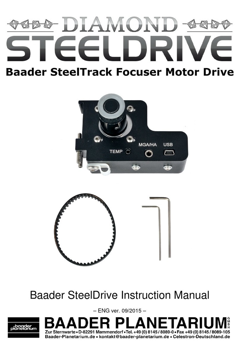 Baader SteelDrive Focuser user manual