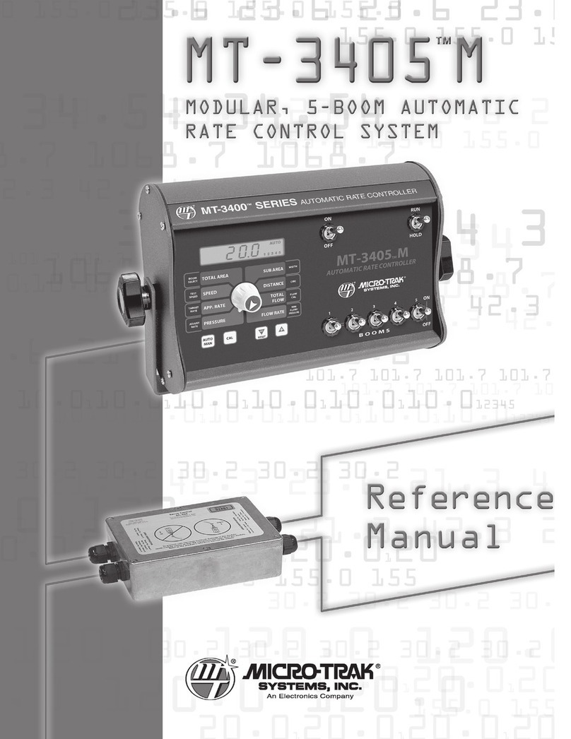 micro-trak MT-3405 M Reference manual