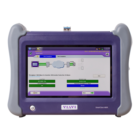 Viavi T-BERD MTS 5800 Getting started guide